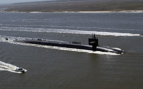Một tàu ngầm SSGN lớp Ohio. Ảnh: Global Security.