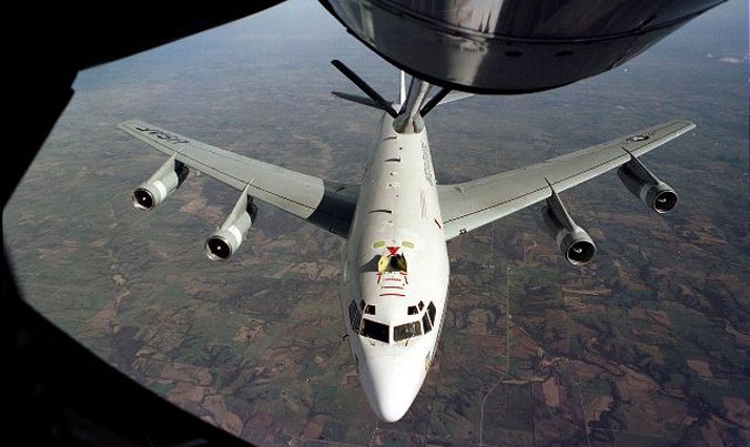 Máy bay WC-135 của Mỹ.