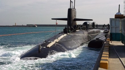 Tàu ngầm của Hải quân Mỹ. Ảnh: US Navy.