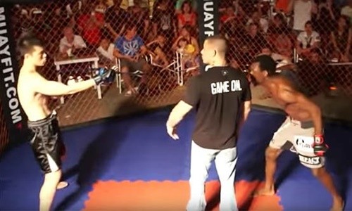 Võ sĩ MMA hạ gục môn đồ Vịnh Xuân Quyền trong 20 giây