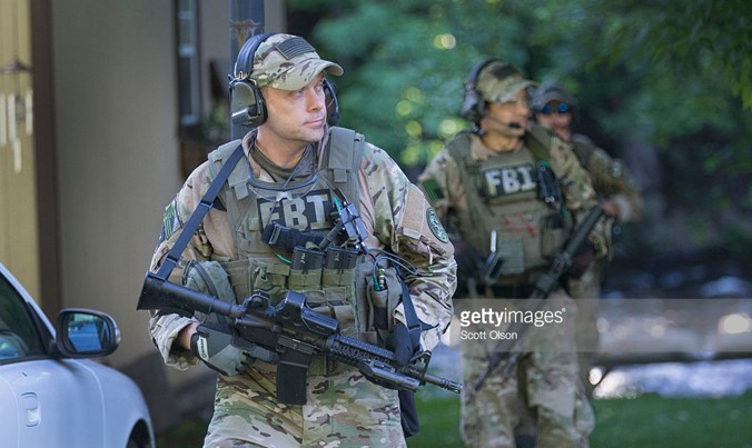 Các đặc vụ FBI có quyền sử dụng vũ lực chết người khi cần thiết. Ảnh: Getty Images.