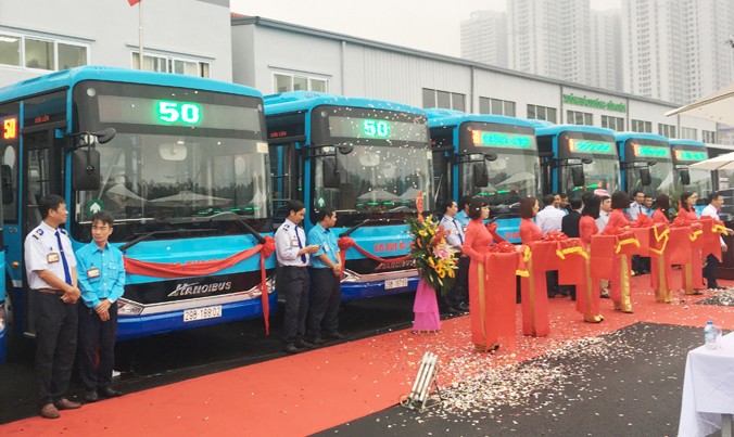 Hà Nội: Thay mới toàn bộ xe tuyến buýt số 50, lắp thêm wifi