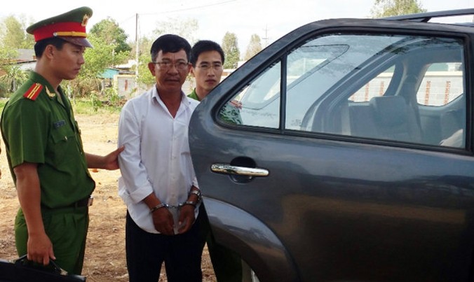 Ngô Văn Phong bị bắt giam vào ngày 4/4/2016.