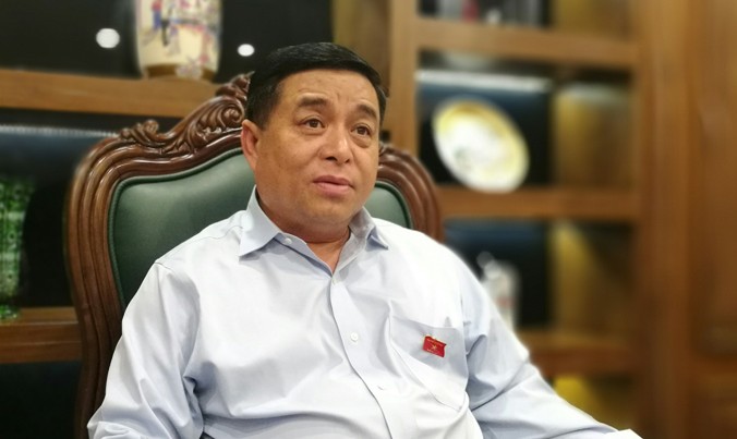 Ông Nguyễn Chí Dũng - Bộ trưởng Bộ Kế hoạch & Đầu tư. Ảnh: Hữu Minh