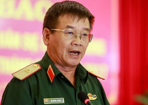 Thiếu tướng Võ Hồng Thắng, Cục trưởng Kinh tế, Bộ Quốc phòng. Ảnh: Vnexpress