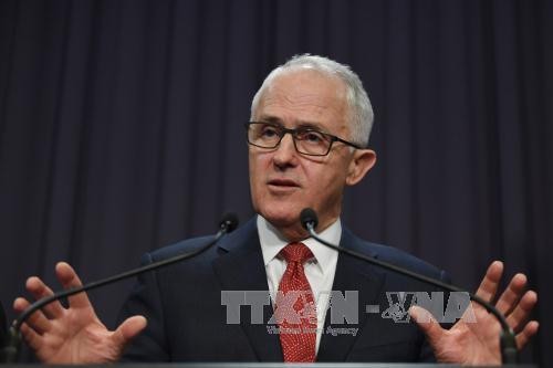 Thủ tướng Australia Malcolm Turnbull. Ảnh: EPA/TTXVN.