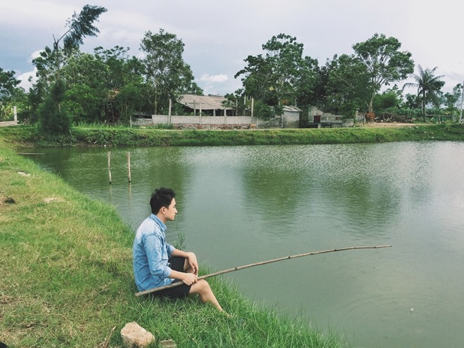 Cuộc sống an nhiên tự tại của Phan Mạnh Quỳnh tại quê nhà.