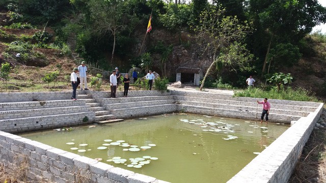 Giếng chùa Hàm Long - nơi 4 nữ sinh bị đuối nước thương tâm.