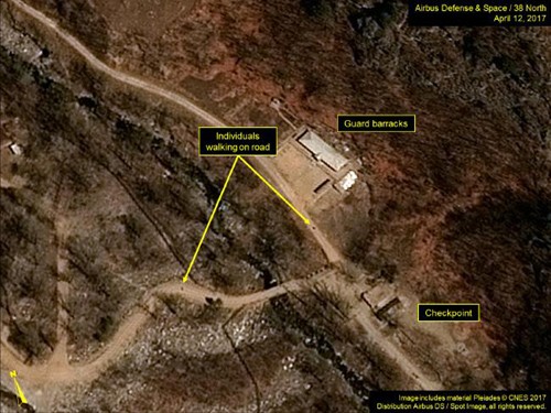Ngọn núi ở khu vực thử hạt nhân của Triều Tiên có nguy cơ đổ sụp.