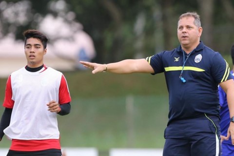 HLV Leonardo Vitorino sẵn sàng cho trận đấu với tuyển Việt Nam.