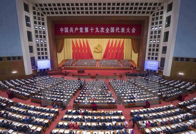 Các đại biểu tham dự Đại hội 19 ở Bắc Kinh. Ảnh: THX/TTXVN.