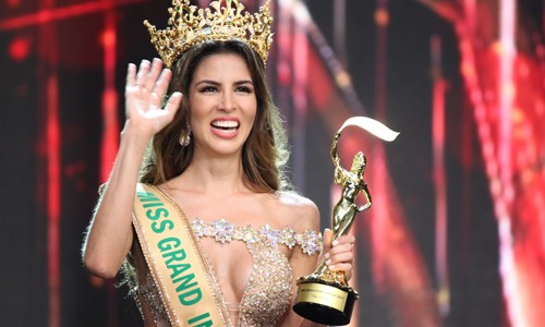 Hoa hậu Peru đăng quang Miss Grand International 2017 - Hoa hậu hòa bình thế giới. 