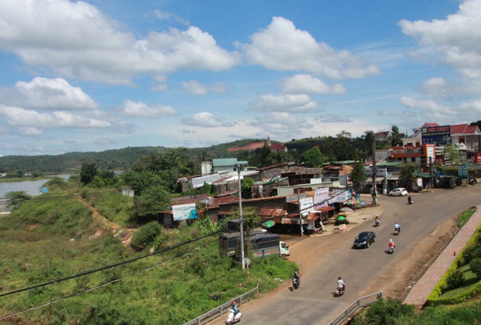 Khu vực tỉnh Đắk Nông dự kiến di dời hơn 220 hộ dân thị xã Gia Nghĩa để xây dựng quảng trường.