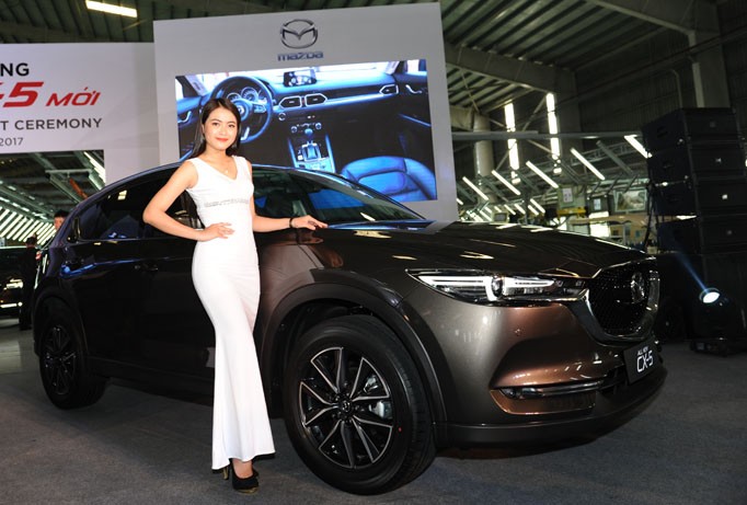 Thaco Trường Hải xuất xưởng ô tô Mazda CX-5 mới giá từ 859 triệu đồng