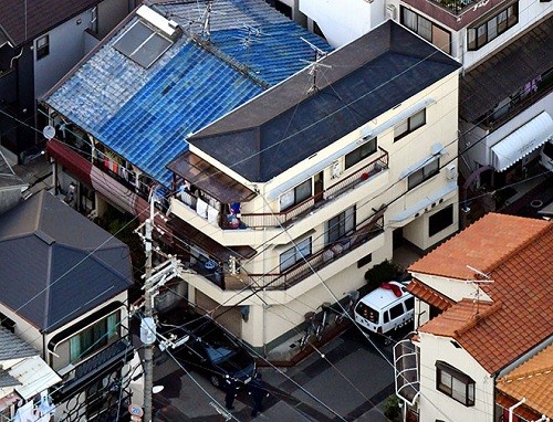 Tòa chung cư nơi Mayumi Saito sinh sống ở Osaka. Ảnh: Kyoto.