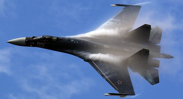 Máy bay chiến đấu đa nhiệm Su-35 của Nga Ảnh: Sputnik.