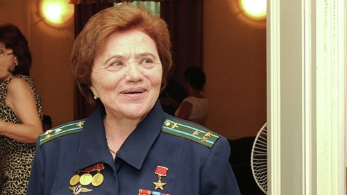 Bà Marina Popovich, người được đặt biệt danh là "Quý bà MiG". Ảnh: RT. 