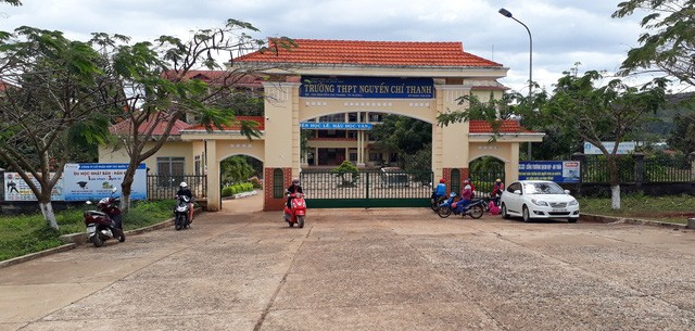 Trường Nguyễn Chí Thanh nơi L. đang theo học