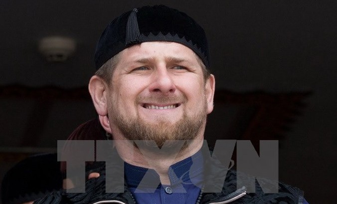 Nhà lãnh đạo Chechnya Ramzan Kadyrov. Ảnh: AFP/TTXVN.