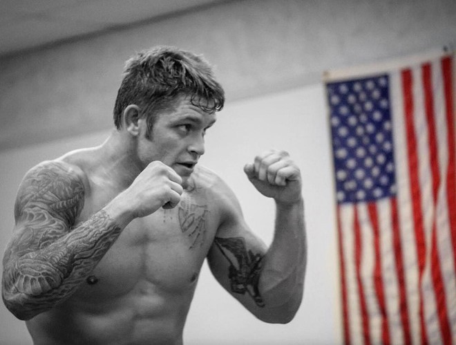 Mitch Aguiar hiện là nhà vô địch hạng bán trung tại Sparta Fight League. Ảnh: Instagram.