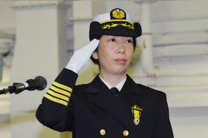 Bà Ryoko Azuma sẽ chỉ huy một đơn vị gồm 4 tàu chiến.