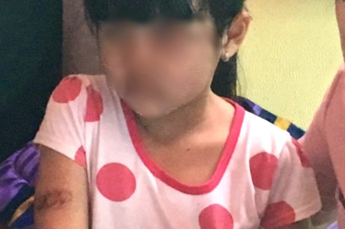 Bé gái nghi bị bạo hành ở Kiên Giang chưa đi học trở lại.