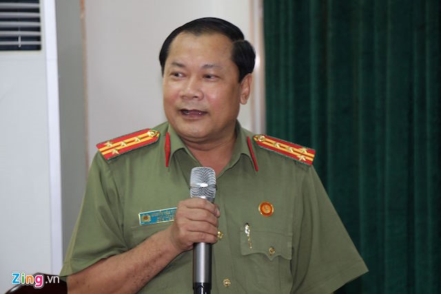 Đại tá Nguyễn Văn Thuận, Phó giám đốc Công an TP Cần Thơ cảnh báo, phương thức hoạt động của nhóm người này tương đối mới và mới xuất hiện ở miền Tây. Ảnh: Minh Anh.