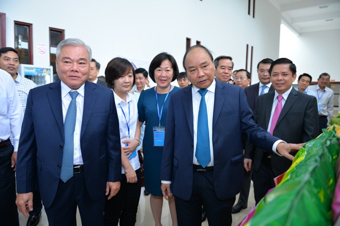 Thủ tướng Nguyễn Xuân Phúc tại Hội nghị.