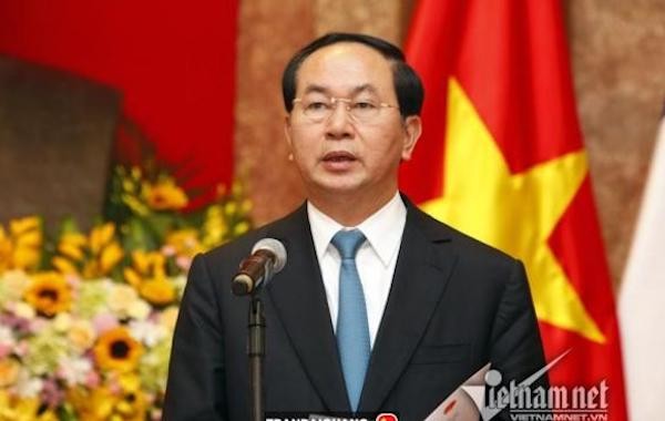 Chủ tịch nước Trần Đại Quang. Ảnh: VietNamNet.