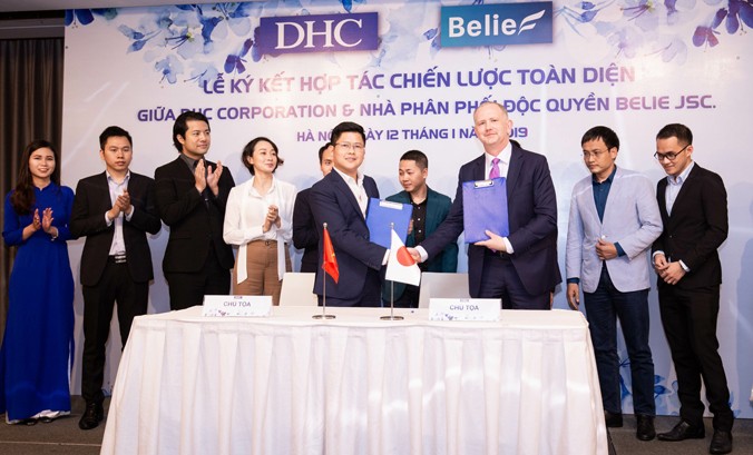 DHC Corporation và Belie JSC ký hợp tác toàn diện