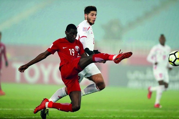 Tiền đạo Almoez Ali của Qatar.