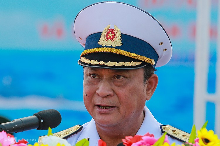 Đô đốc Nguyễn Văn Hiến bị xem xét kỷ luật - ảnh VNE