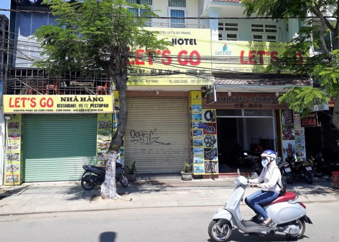 Nhà hàng Let's Go, nơi xảy ra vụ hỗn chiến giữa khách Trung Quốc và nhân viên - Ảnh: GTVT