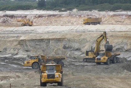 Dự án khai thác mỏ sắt Thạch Khê đã tạm dừng 8 năm. 