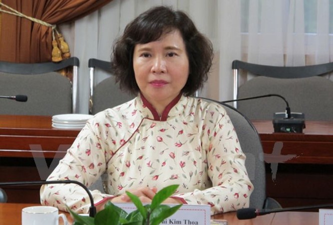 Bộ Công Thương cho hay, Thứ trưởng Hồ Thị Kim Thoa đã nộp đơn xin nghỉ việc nhưng việc cho nghỉ hay không thuộc thẩm quyền Ban Bí thư