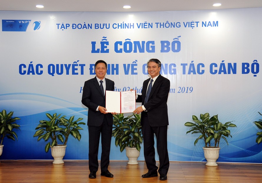 Ông Tô Dũng Thái được bổ nhiệm làm Phó tổng Giám đốc VNPT, Chủ tịch VinaPhone