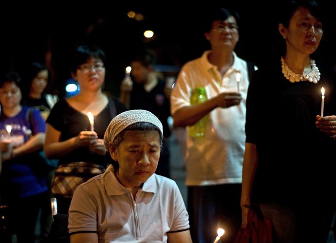 Người dân Kuala Lumpur cầu nguyện cho các nạn nhân MH17