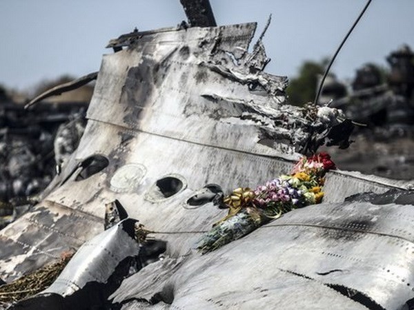 Mảnh vỡ của MH17 tại miền đông Ukraine