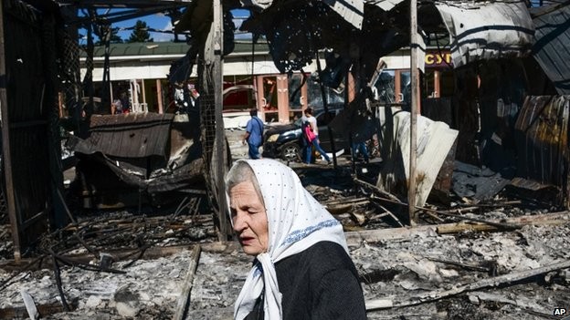 Xung đột đang leo thang ở miền đông Ukraine
