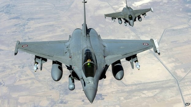 Chiến đấu cơ Pháp tham gia không kích IS ở Iraq