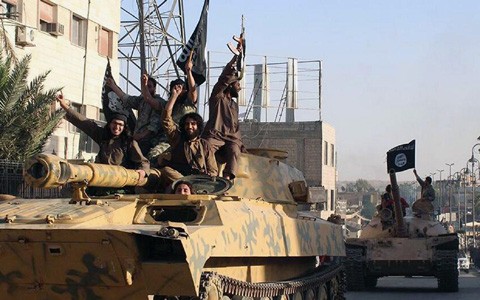 Các chiến binh nhà nước Hồi giáo IS. Ảnh: Reuters
