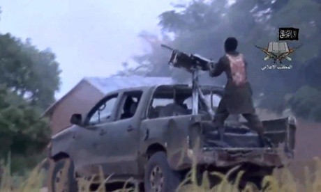 Một phiến quân Boko Haram.