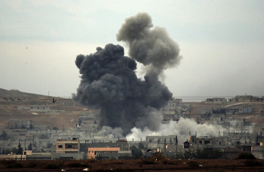 Mỹ và liên quân thực hiện 21 cuộc oanh kích IS