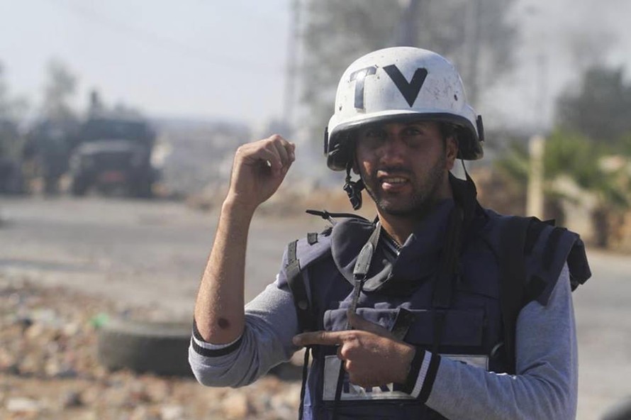 Phóng viên ảnh AP Majdi Mohammed