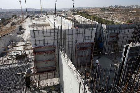 Một công trình xây dựng ở Đông Jerusalem