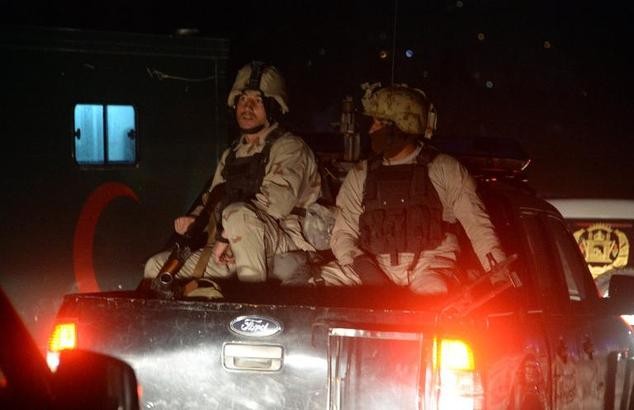 Lực lượng an ninh Afghanistan ở thủ đô Kabul