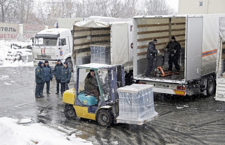 Nga chuẩn bị chuyến hàng nhân đạo thứ chín