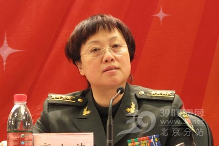 Nữ thiếu tướng Gao Xiaoyan 