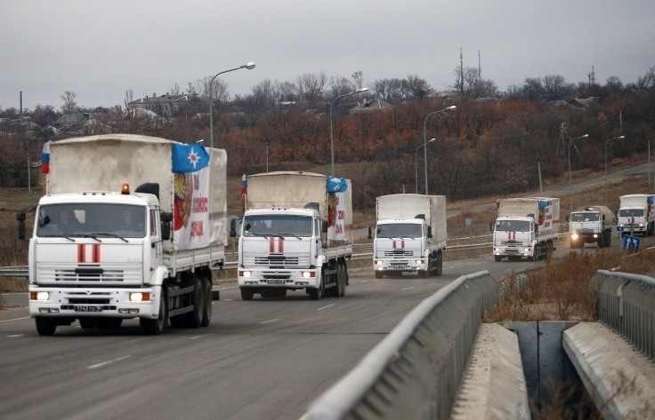 Đoàn xe viện trợ thứ mười của Nga cho miền Đông Ukraine