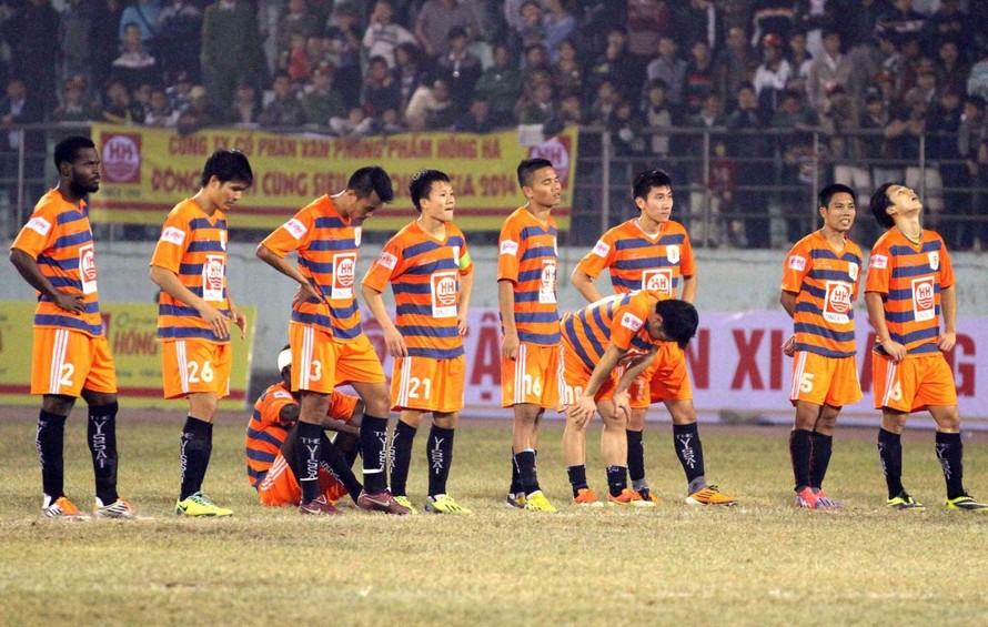 Các cầu thủ The Vissai Ninh Bình